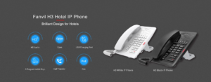 Buy Fanvil H3 Hotel IP Phone | AcmaTel Communications