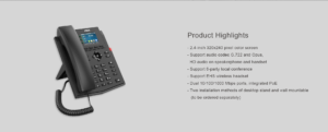 highlights-of-fanvil-x303g-enterprise-ip-phone