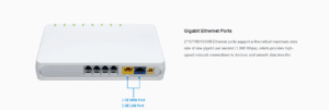 Flyingvoice G504 VoIP Adapter Ethernet Port